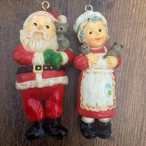 Hallmark Santa & Mrs. Claus Christmas Ornament